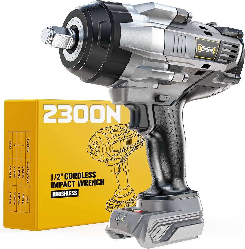 DIYtoolifz 1/2" Impact Wrench (DeWalt 20V)