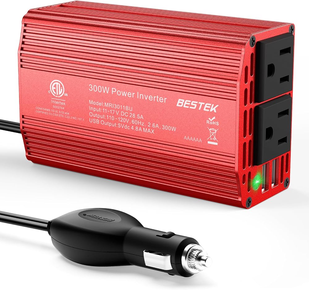 BESTEK 300W Car Power Inverter