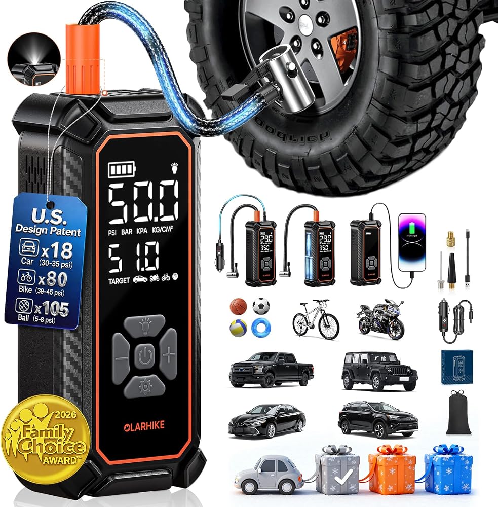 OlarHike Portable Tire Inflator